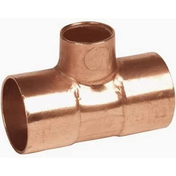 Vörösréz T idom 22mm