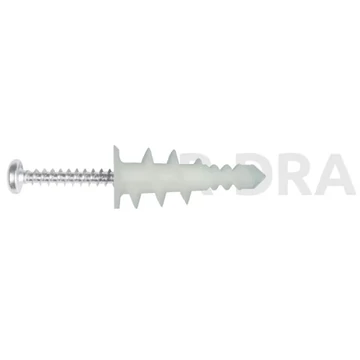 Rawlplug gipszk. dübel önfúró + csavar 14*22mm 100db R-SL11-DRA01+3932