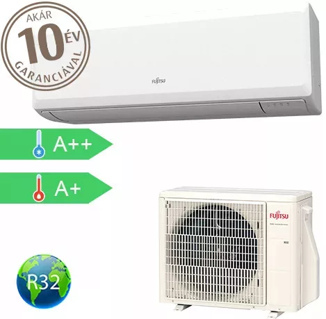 Fujitsu klíma ASEG12KPCE/AOEG12KPCA 3,4kw inver