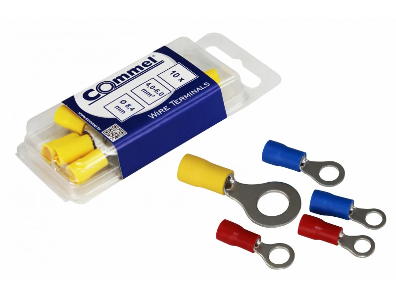 Commel szigetelt szemes saru 1,5mm2  25db/csomag