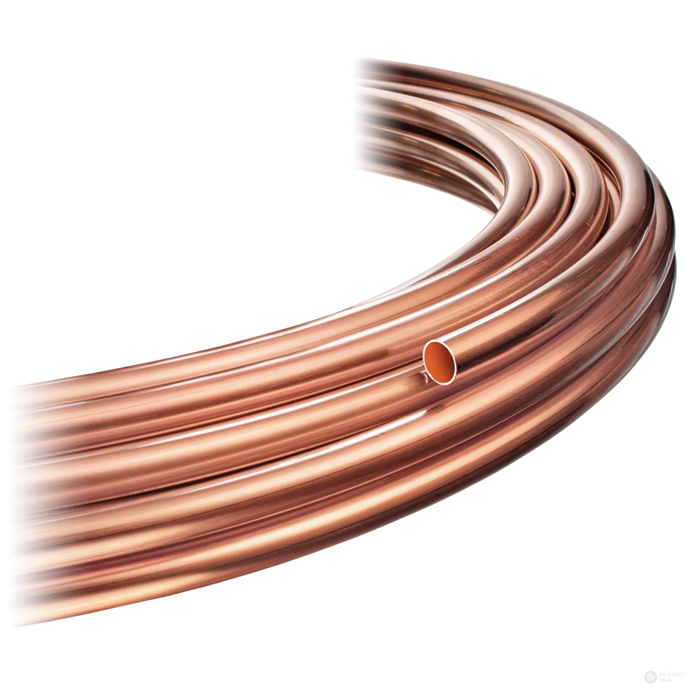 Vörösrézcső lágy tekercsben 12*1mm