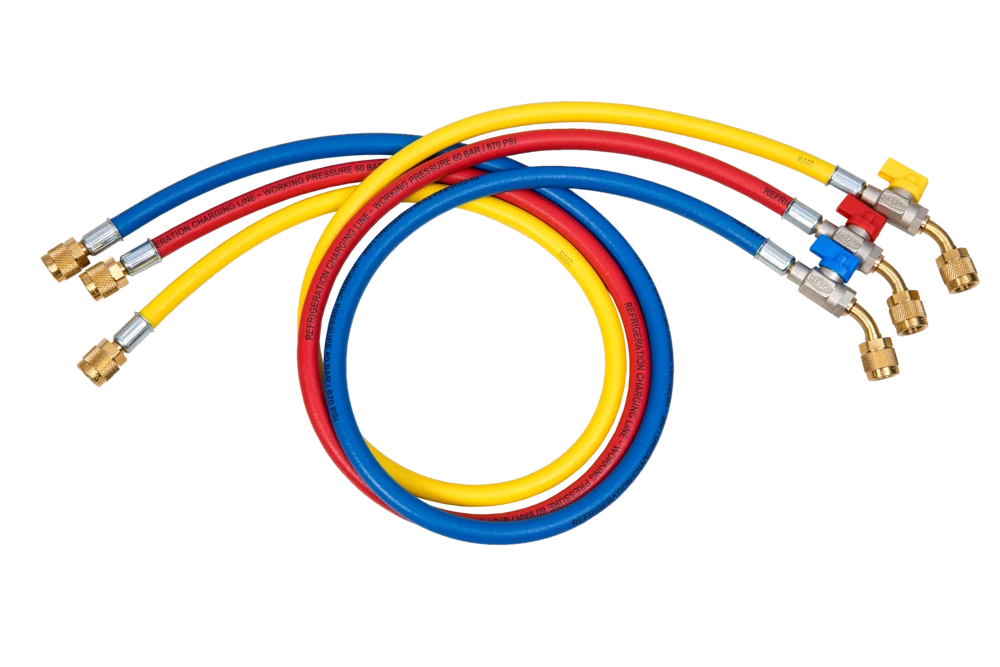 Refco töltőtömlő CL-60B 150cm R410A