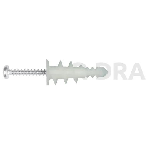 Rawlplug gipszk. dübel önfúró + csavar 14*22mm 100db R-SL11-DRA01+3932